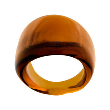 Tre Monica Dark Amber - Sm  -  Ring - Jewelry