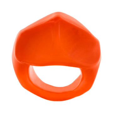 Tre Tessa Orange Orange - Lg  -  Ring - Jewelry