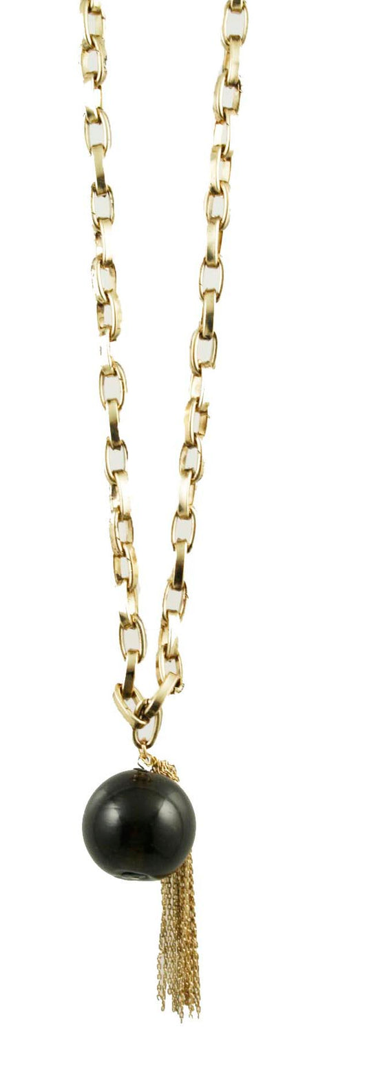 Tre Anna Black  - One Size -  Necklace - Jewelry