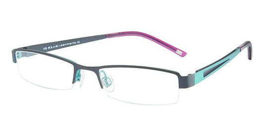 KLIIK \ K-279 \ PURPLE TURQ \ 322 \ 49-17 \ 135 \ OPTICAL