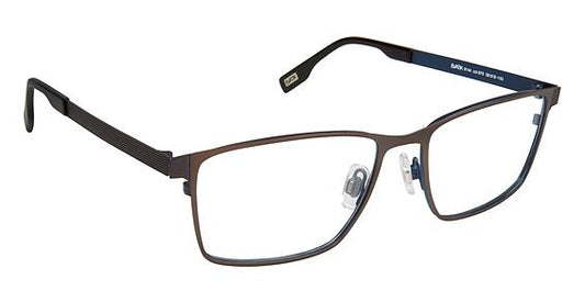 EVATIK \ E-9144 \ BROWN BLUE \ 979 \ 58-18 155 \ OPTICAL