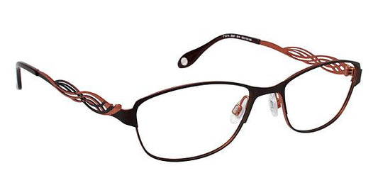 FYSH \ F-3527 \ BROWN CORAL \ 614 \ 55-18 \ 140 \ OPTICAL