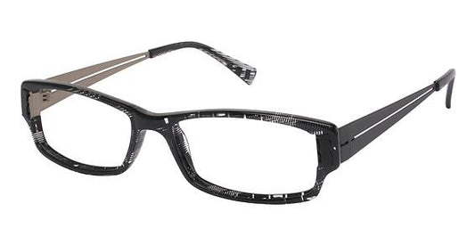 KLIIK \ K-431 \ BLACK LACE / GUN \ 466 \ 49-15 \ 135 \ OPTICAL