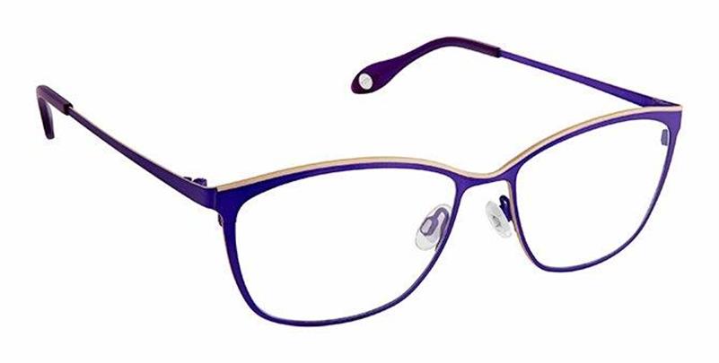 FYSH \ F-3642 \ INDIGO CHAMPAGNE \ M201 \ 54-16-135 \ OPTICAL