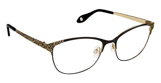 FYSH \ F-3596 \ BLACK GOLD \ 787 \ 56-17 \ 135 \ OPTICAL