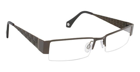 FYSH \ F-3406 \ BLACK BROWN \ 142 \ 54-18 \ 140 \ OPTICAL