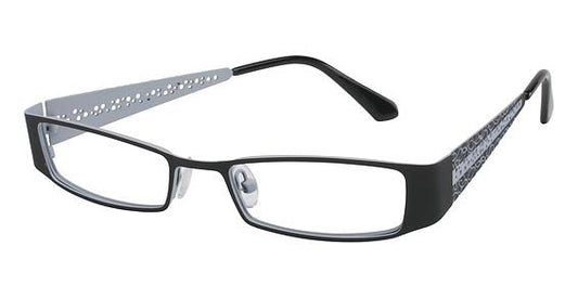 KLIIK \ K-411 \ BLACK GREY \ 243 \ 47-17 \ 135 \ OPTICAL