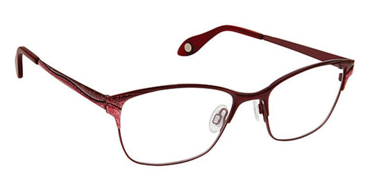 FYSH \ F-3613 \ BURGUNDY ROSE \ 855 \ 51-17 \ 140 \ OPTICAL