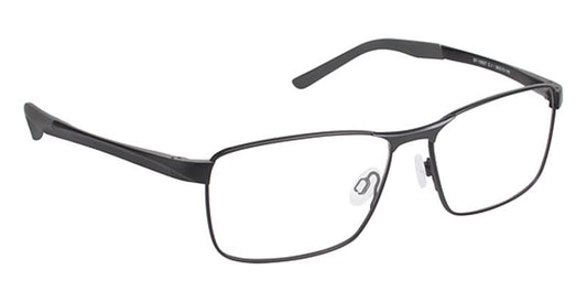 SUPER FLEX \ SF-1062T \ BLACK \ 1 \ 56- 15 \ 140 \ Optical Frame 