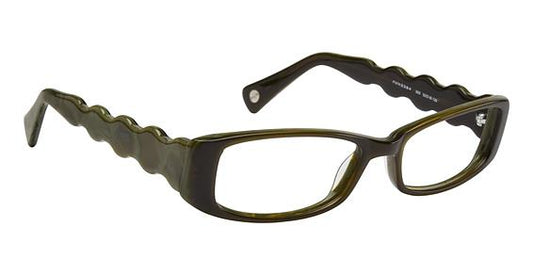 FYSH \ F-3384 \ OLIVE MARBLE \ 503 \ 52-16 \ 135 \ OPTICAL