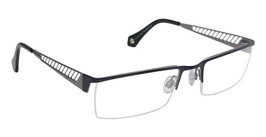 FYSH \ F-3431 \ NAVY SLATE \ 125 \ 56-19 140 \ OPTICAL