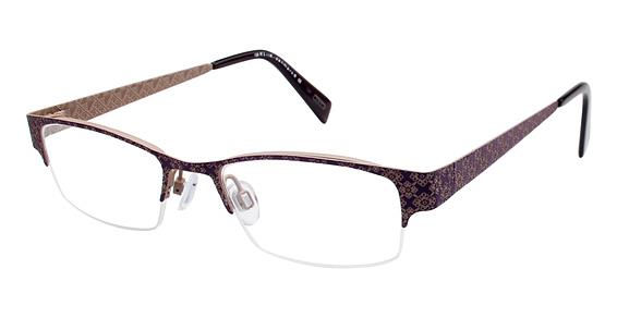 KLIIK \ K-498 \ AUBERGINE TAN \ 275 \ 47-18 \135 \ OPTICAL