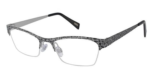 KLIIK \ K-525 \ BLACK SILVER \ 637 \ 49-18 135 \ OPTICAL