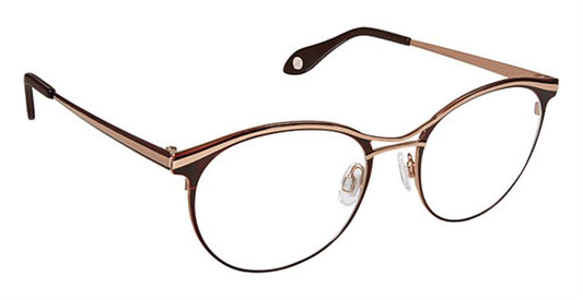 FYSH \ F-3630 \ BROWN ROSE GOLD \ S202 \ 51-18-135 \ OPTICAL