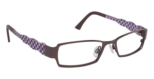 FYSH \ F-3402 \ PURPLE CHECK \ 296 \ 51-18 \ 135 \ OPTICAL