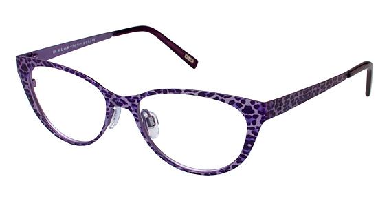 KLIIK \ K-521 \ LILAC LEOPARD \ 176 \ 49-16 135 \ OPTICAL