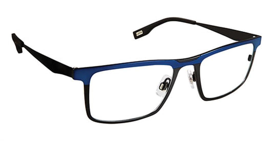 EVATIK \ E-9163 \ BLACK NAVY \ 938 \ 52-19 \ 145 \ OPTICAL