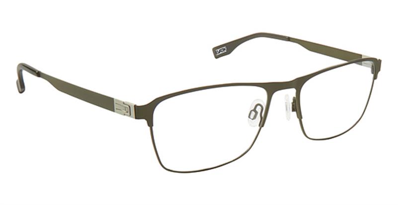 EVATIK \ E-9191 \ KHAKI SILVER \ M116 \ 58-18-145 \ OPTICAL