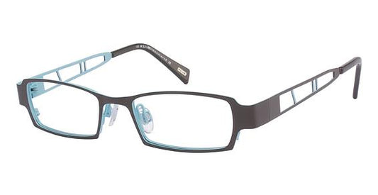 KLIIK \ K-420 \  CHOCOLATE AQUA \ 247 \ 45-17 135 \ OPTICAL