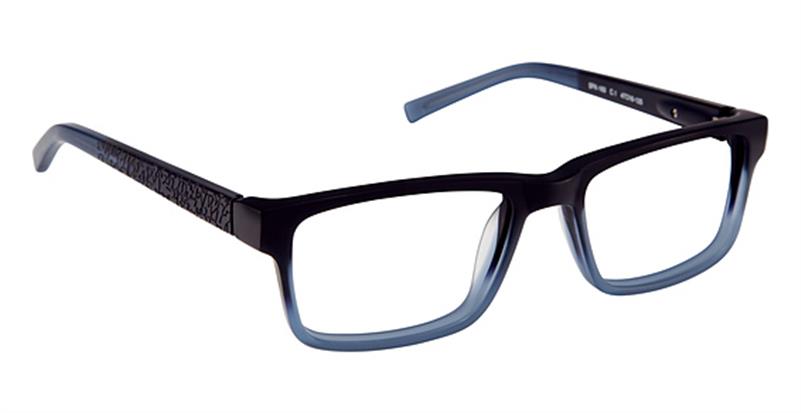 SUPER FLEX KIDS \ SFK-163 \ BLACK RED \ 3 \ 49 - 16 \ 130 \ OPTICAL