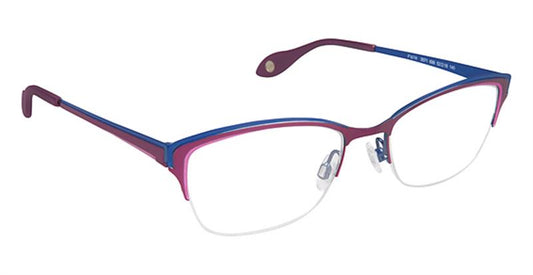 FYSH \ F-3571 \ MAGENTA NAVY \ 696 \ 52-18 \ 140 \ OPTICAL
