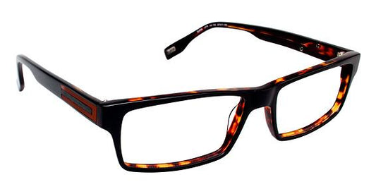 EVATIK \ E-9079 \ TORTOISE ORANGE \ 132 \ 57-17 \ 150 \ OPTICAL