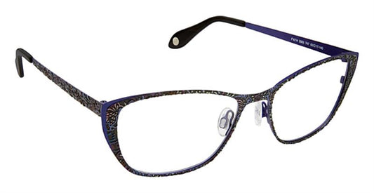 FYSH \ F-3583 \ BLACK COBALT \ 747 \ 53-17 \ 140 \ OPTICAL