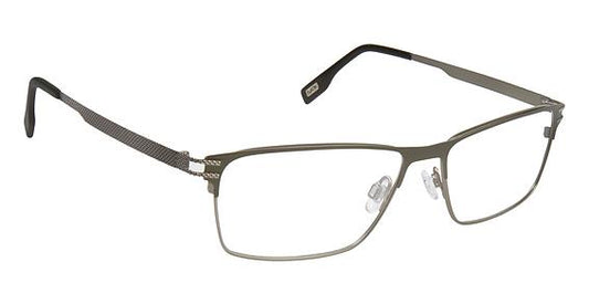 EVATIK \ E-9143 \ KHAKI GREY \ 975 \ 59-16 150 \ OPTICAL