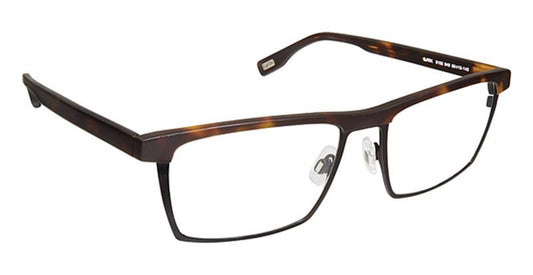 EVATIK \ E-9165 \ TORTOISE BLACK \ 949 \ 56-18 \ 145 \ OPTICAL