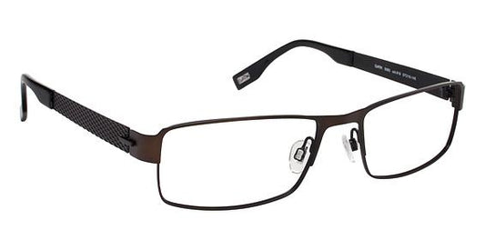 EVATIK \ E-9063 \ BROWN BLACK \ 616 \ 57-18 \ 145 \ OPTICAL