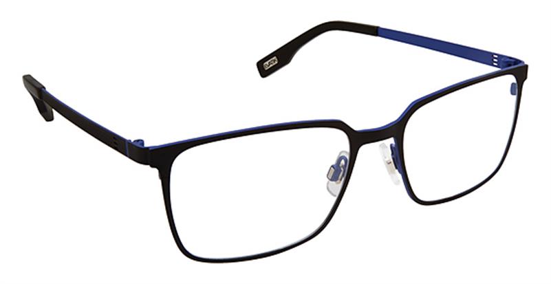 EVATIK \ E-9175 \ BLACK BLUE \ 972 \ 54-18 \ 140 \ OPTICAL