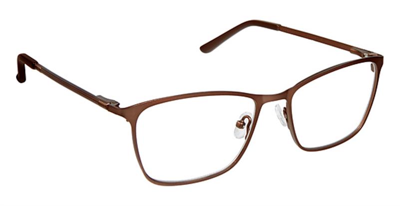 SUPER FLEX TITANIUM \ SF-1087T \ BROWN  \ 3 \ 54-16-140 \ OPTICAL