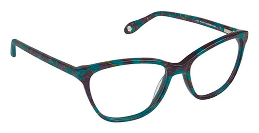FYSH \ F-3574 \ TURQ. MARBLE \ 708 \ 53-16 \ 140 \ OPTICAL