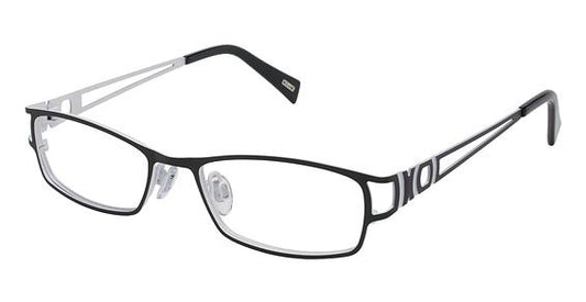KLIIK \ K-445 \ BLACK WHITE \ 333 \ 49-18 135 \ OPTICAL