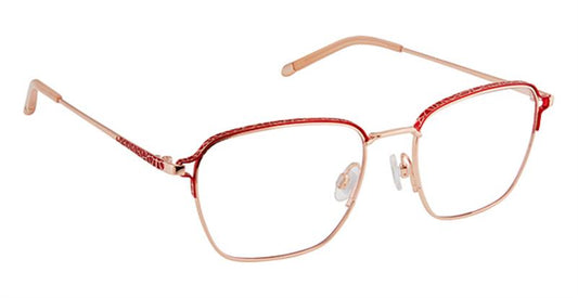 FYSH \ F-3621 \ ROSE GOLD BURGU \ S109 \ 52-18-135 \ OPTICAL