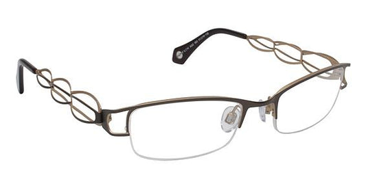 FYSH \ F-3432 \ BROWN GOLD \ 563 \ 51-19 135 \ OPTICAL