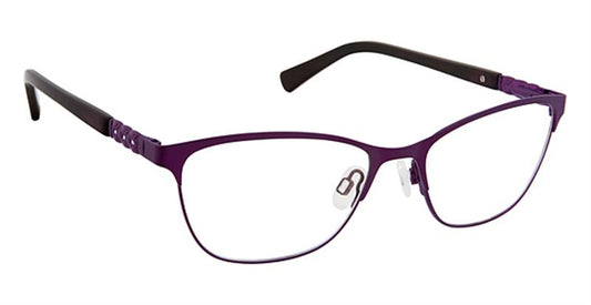 SUPERFLEX \ SF-535 \ PURPLE TORTOISE \ M107 \ 54-16-140 \ OPTICAL