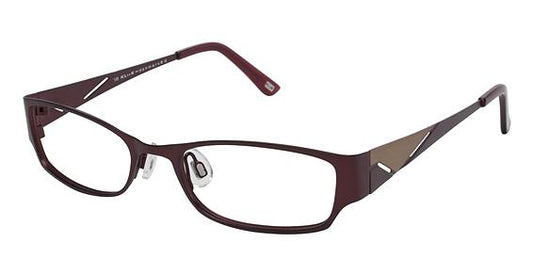 KLIIK \ K-446 \ BURGUNDY LEMON \ 411 \ 49-17 135 \ OPTICAL