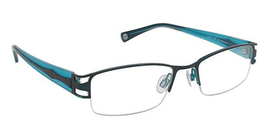 FYSH \ F-3427 \ TEAL TURQUOISE  \ 362 \ 52-18 \ 135 \ OPTICAL