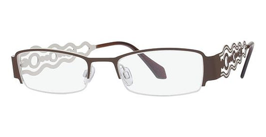 FYSH \ F-3392 \ BROWN CREAM \ 655 \ 50-18 \ 135 \ OPTICAL