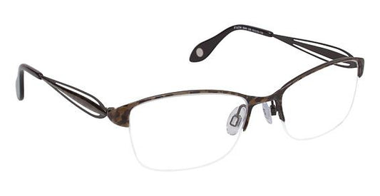 FYSH \ F-3549 \ BROWN LEOPARD \ 335 \ 53-18 \ 135 \ OPTICAL