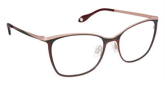 FYSH \ F-3631 \ ROSE BLACK BORDEAUX \ M206 \ 52-17-135 \ OPTICAL