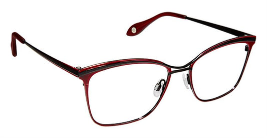 FYSH \ F-3595 \ BURGUNDY BLACK \ 786 \ 53-17 \ 140 \ OPTICAL