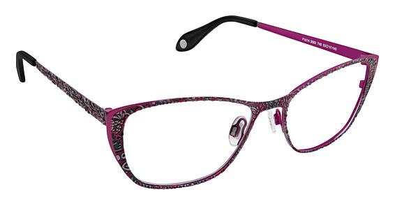FYSH \ F-3583 \ BLACK FUCHSIA \ 748 \ 53-17 \ 140 \ OPTICAL